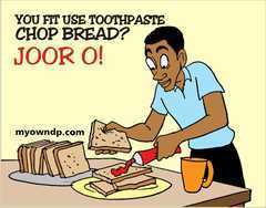 Toothpaste 4 bread